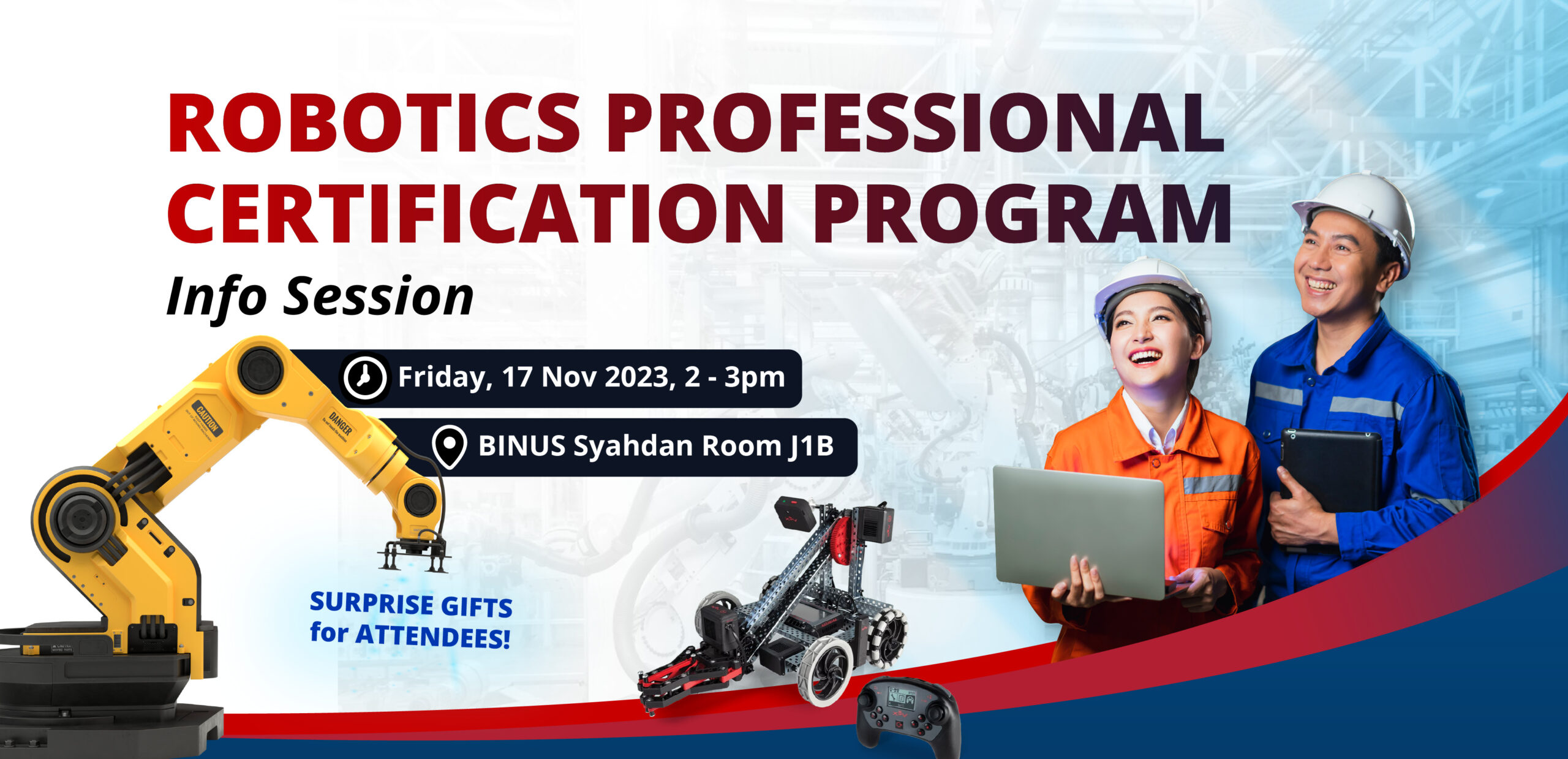 BINUS Info Session Web Banner