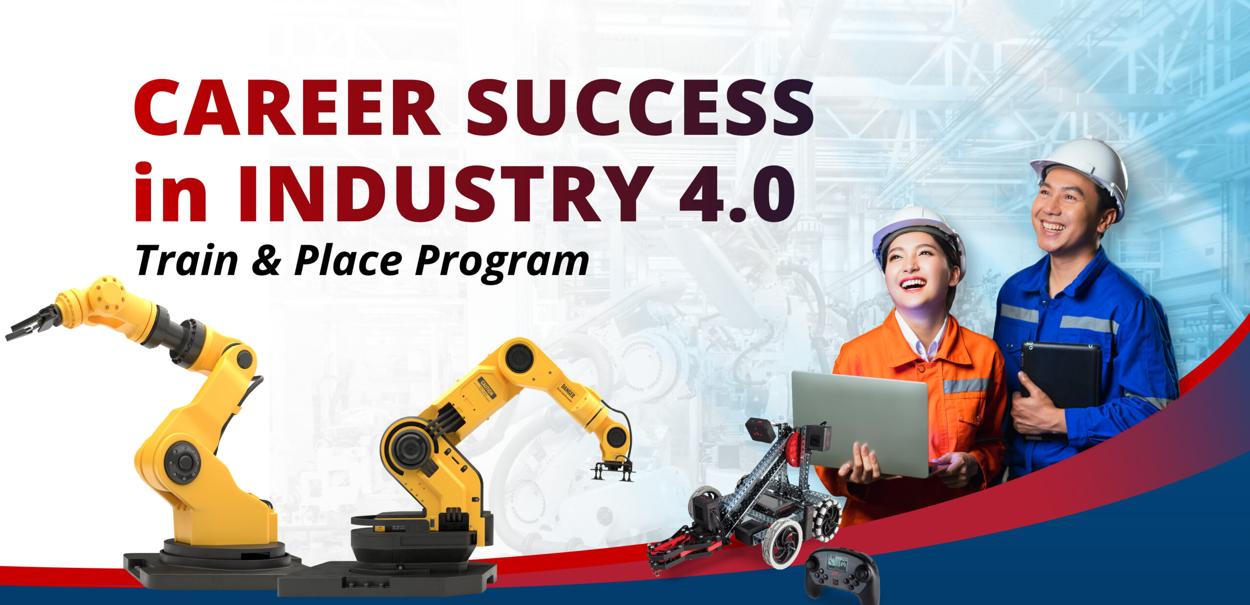 BINUS Train and Place Program Web Banner